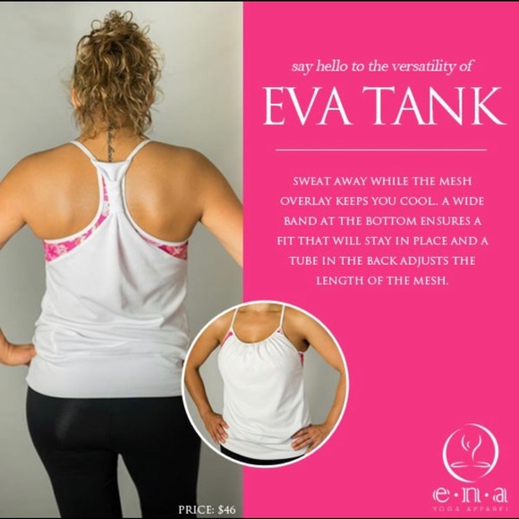 ENA Yoga Apparel Tops - ENA Yoga Apparel Eva Tank